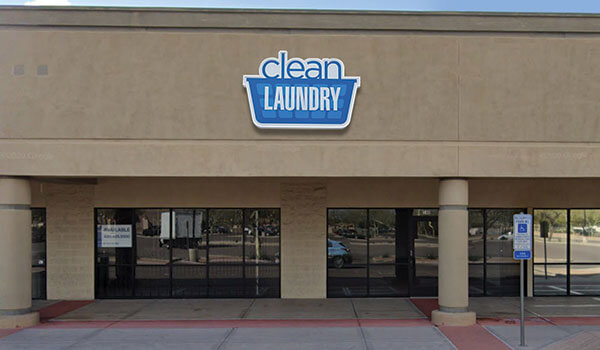 Clean Laundry laundromat storefront on 16th St in South Phoenix
