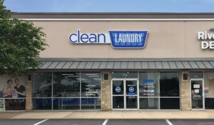 Clean Laundry laundromat storefront in Austin, TX on Norwood Park Blvd